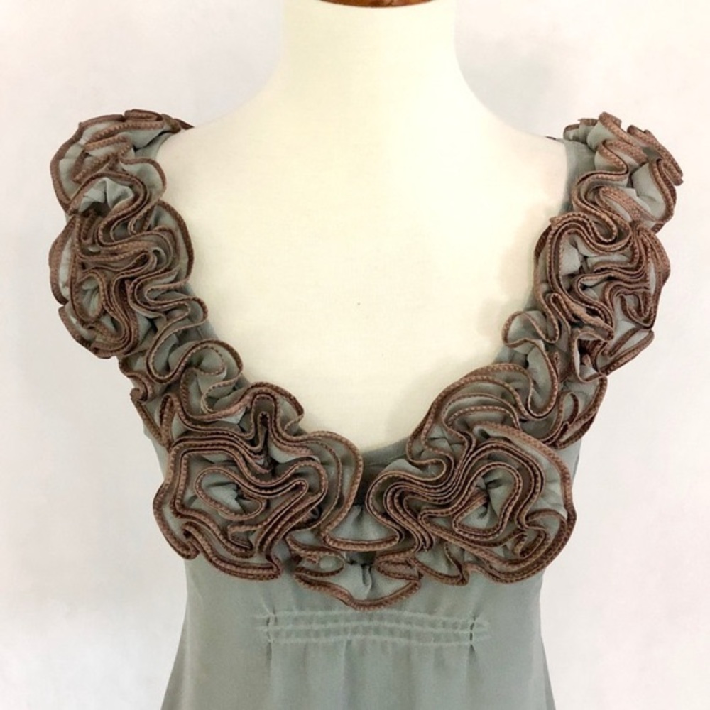 Anthropologie Baraschi In The Wings Rosette Top - Picture 4 of 11